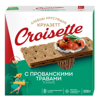 Хлебцы Круазетт хрустящие тонкие с прованскими травами, 200г