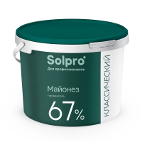 Майонез Solpro классический 67%, 10л