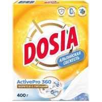 Стиральный порошок Dosia Альпийская Свежесть 400г, автомат