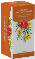 Чай Julius Meinl Фруктовый Ройбуш ваниль-карамель ароматизированный (2г х 25шт), 50г