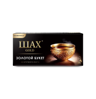 Чай Шах Gold Золотой букет черный, 25 пакетиков