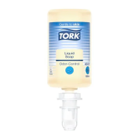 Жидкое мыло в картридже Tellus (tork) S4, нейтрализующее запах, 1л, прозрачное 424011