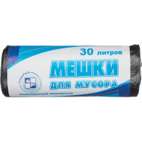Мешки для мусора Gren Pack ПНД 30л, 10мкм, 25 шт