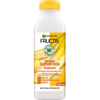 Бальзам-ополаскиватель для волос Garnier Fructis Superfood Банан питание для очень сухих волос, 350м