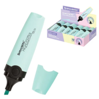 Текстовыделитель Brauberg Delta Pastel бирюзовый, 1-5мм