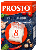 Рис Prosto Отборный длиннозерный (62.5г x 8шт), 500г
