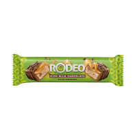 Батончик шоколадный Rodeo Sof карамель и нуга, 30г