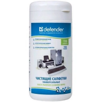 Салфетки чистящие универсальные Defender D30100, в тубе, 110 шт