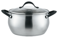 Кастрюля с крышкой Mercury 7л, 24см