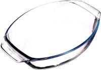 Блюдо Pyrex Optimum жаропрочное стекло овальное, 40 х 28см