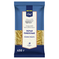 Макароны, паста Metro Chef Перья рифленые, 450г