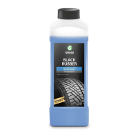 Автополироль Grass Black rubber 1л, чернитель шин, 121100