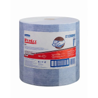 Протирочные салфетки Kimberly-Clark WypAll Х90, 450шт, 32х30см, синие, 12889