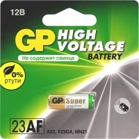Батарейка Gp High Voltage 23AE, 12В, алкалиновая, 1шт
