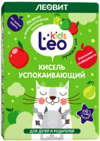 Кисель детский Леовит Leo Kids Успокаивающий с 12 месяцев (12г х 5шт), 60г