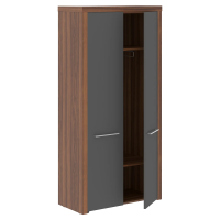 Гардероб ZCW 85 Антрацит/Орех Даллас 964х452х1984 ZENN