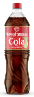 Напиток Черноголовка Кола лайм и мята газированный, 1л