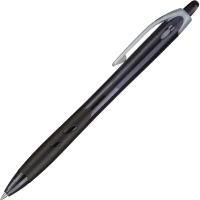 Шариковая ручка автоматическая Pilot Rexgrip BPRG-10R-F черная, 0.7мм