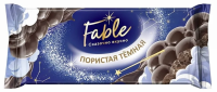 Плитка кондитерская Fable темная пористая, 90г