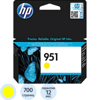 Картридж струйный Hp 951 CN052AE, желтый
