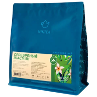 Чай Niktea Silver Jasmine, зеленый, листовой, 250г