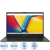 Ноутбук Asus VivoBook Go E1504FA-BQ2467 15.6' чёрный