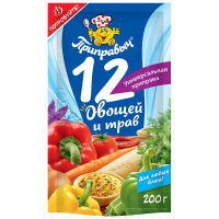 Приправа Приправыч 12 овощей и трав универсальная, 200г