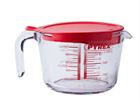 Стакан мерный Pyrex Classic с крышкой, 1л