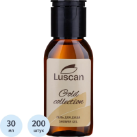 Гель для душа Luscan Gold Collection, флакон 30мл, 200шт/уп