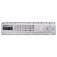 Калькулятор-линейка Brauberg MULTI-8 8 разрядов, 20см
