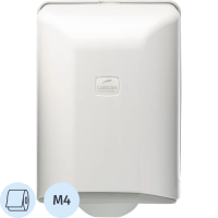 Диспенсер для полотенец с центральной вытяжкой Luscan Optima белый