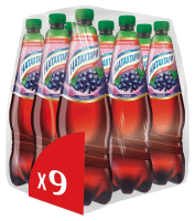 Напиток Натахтари Саперави газированный, 1л x 9 шт