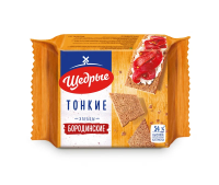 Хлебцы Щедрые Бородинские тонкие, 170г