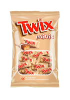 Конфеты шоколадные Twix Minis, 184г х 9 шт