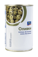 aro Оливки зеленые без косточки 300 г