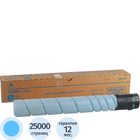 Картридж лазерный Konica Minolta TN-321C, голубой