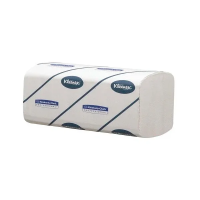 Бумажные полотенца Kimberly-Clark Kleenex Ultra H3, 3 слоя, V-сложение , 96лист, белые, 6771