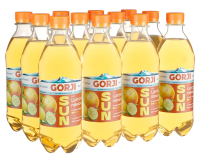 Вода Gorji с соком цитрус с лимоном газированная, 500мл x 12 шт