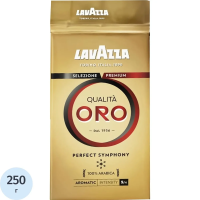 Кофе молотый Lavazza Qualita Oro 250г, пачка