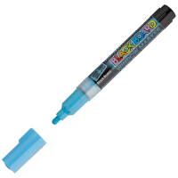 Маркер меловой Munhwa Black Board Marker голубой, 3мм, круглый наконечник, на водной основе