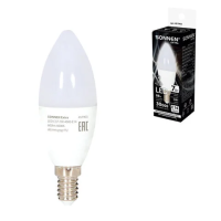 Лампа светодиодная SONNEN EXTRA, 7 (60) Вт, Е14, свеча, нейтральный белый, 30000 ч, LED C37-7W-4000-Е14, 457903