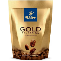 Кофе растворимый Tchibo Gold Selection, 150г, пакет