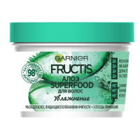 Маска для волос Garnier Fructis Superfood Алоэ 3в1 для волос нуждающихся в увлажнении и мягкости, 390мл