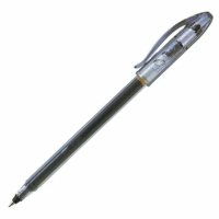 Гелевая ручка Pilot BL-SG-5 черная, 0.3мм, черный корпус, одноразовая