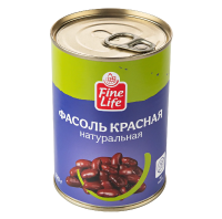 Fine Life Фасоль красная натуральная, 420г