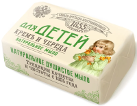 Мыло туалетное детское Завод Братьев Крестовниковых Крем-череда, 190г
