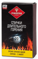 Спички длительного горения Forester, 20шт
