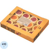 Печенье Деловой Стандарт Ассорти с мармеладными начинкам, 410г