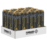 Напиток энергетический Tornado Max Energy Black, 0.45л x 12 шт