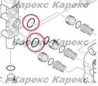 Кольцо круглого сечения 21,95  х 1,78 Karcher, 6.362-469